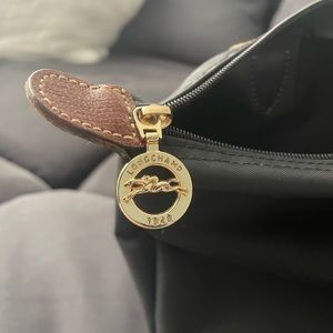 Black Longchamp small tote